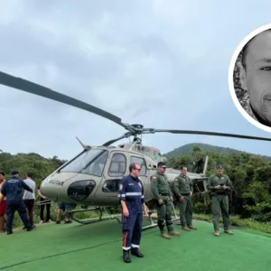 Homem que atuou como voluntário na guerra da Ucrânia morre em acidente de parapente em SC - Imagem: Reprodução/ redes