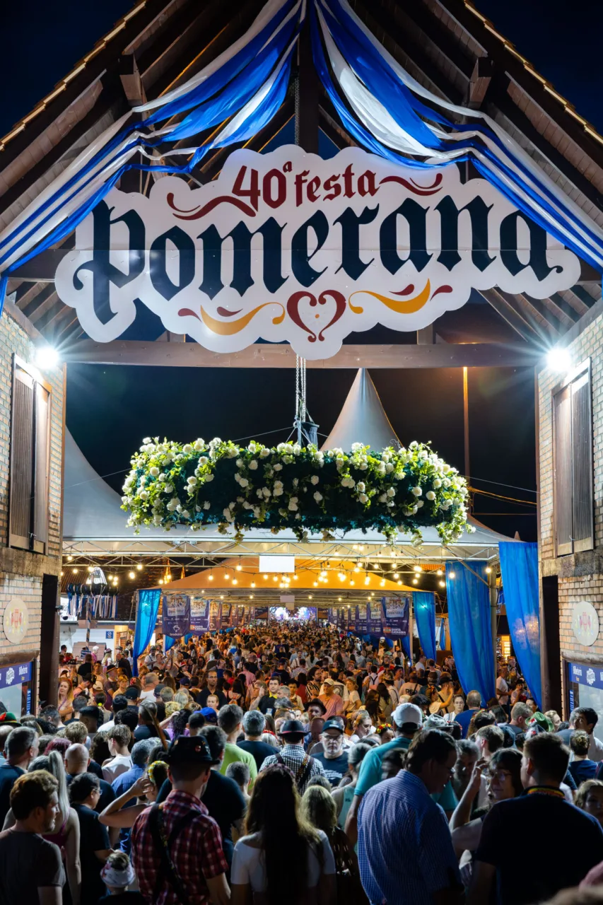 Festa Pomerana 2026 tudo que você precisa saber para visitar Pomerode - Foto: Ascom Prefeitura de Pomerode