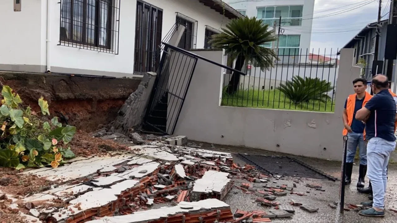 Defesa Civil de SC confirma microexplosão em Gaspar