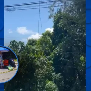 Fio energizado mata ciclista na Praia da Joaquina, em Florianópolis