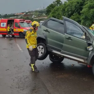 Homem morre em grave acidente na BR-282 em SC