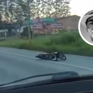 Identificado motociclista que morreu em acidente um dia após o aniversário em SC