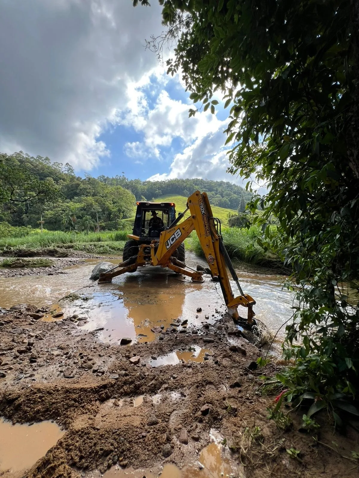 Jaraguá do Sul enfrenta estragos após fortes chuvas; veja imagens (1)