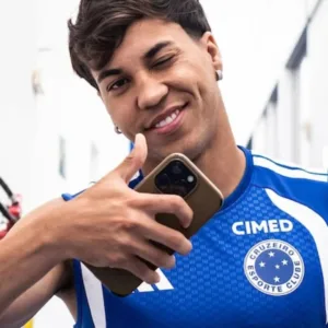 Kaio Jorge fica no Cruzeiro após investidas do Flamengo.| Foto: Divulgação SBT Sports 