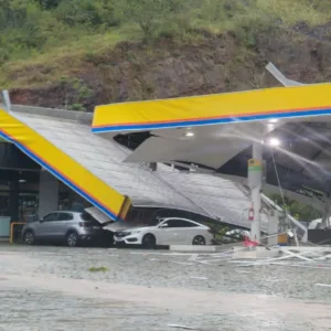 Microexplosão em Gaspar deixou rastro de destruição na quinta-feira (8)