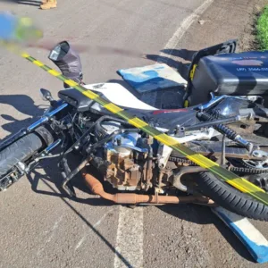 Motociclista morre após colisão lateral na SC-135