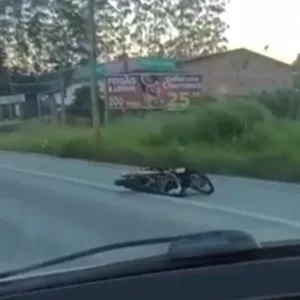 Motociclista morre em acidente com caminhão na BR-470 em Gaspar