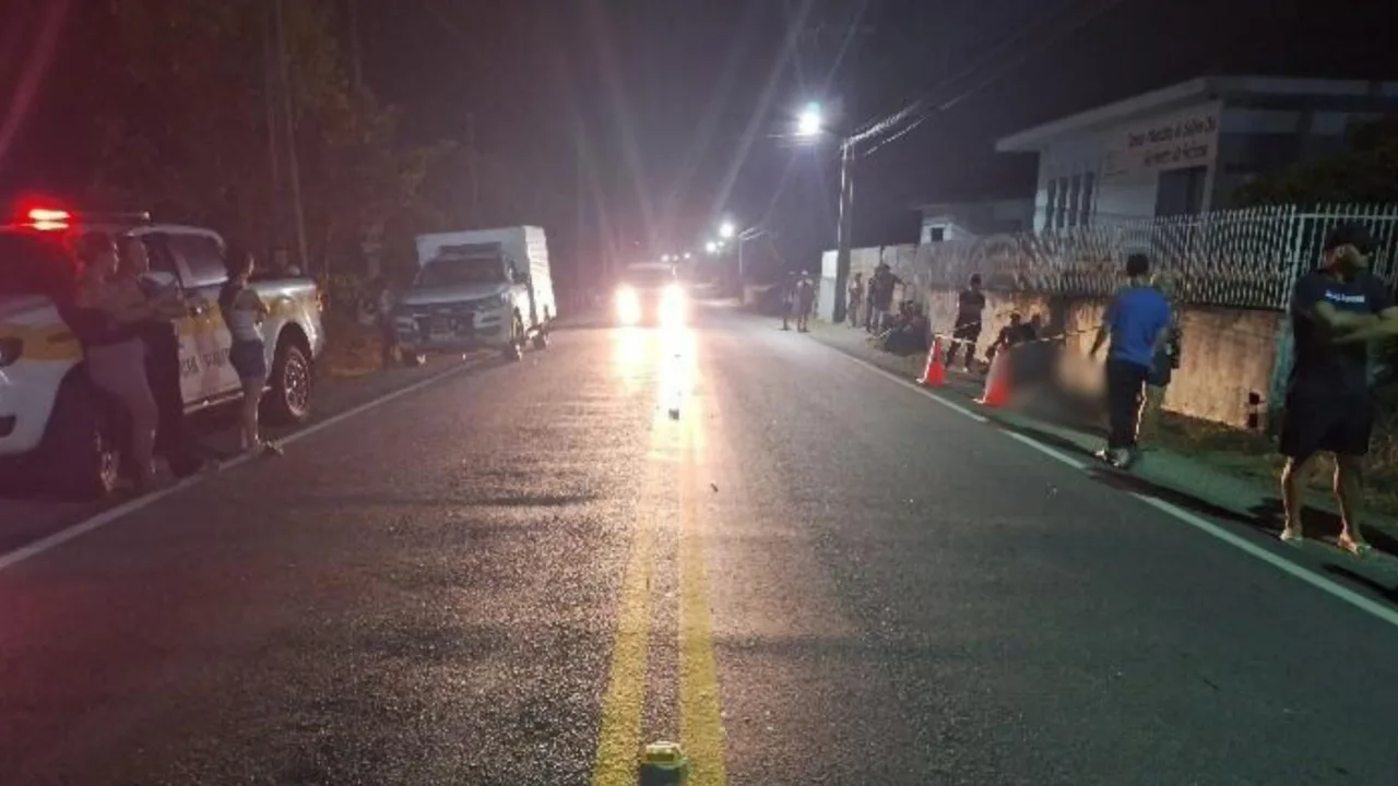Mulher de 93 anos morre após ser atropelada por motocicleta em SC (2)