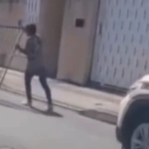 Polícia faz dupla carregar portão furtado pelas ruas de Itajaí; veja vídeo