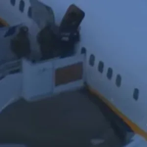 Maduro e Cilia Flores desembarcam em Nova York - Imagem: SBT