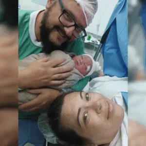 Primeiro bebê de Xanxerê em 2026 nasce no HRSP