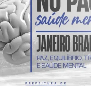 Prefeitura de Lages promove evento No Pace em alusão ao Janeiro Branco no Parque Jonas Ramos