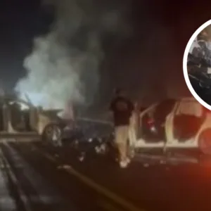 Acidente entre quatro veículos deixa nove feridos na BR-282 em SC - Foto: Divulgação/Redes Sociais