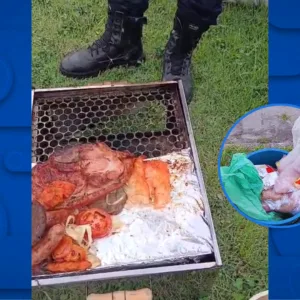 Autoridades apreendes alimentos impróprios em Jurerê  | Foto: reprodução. 