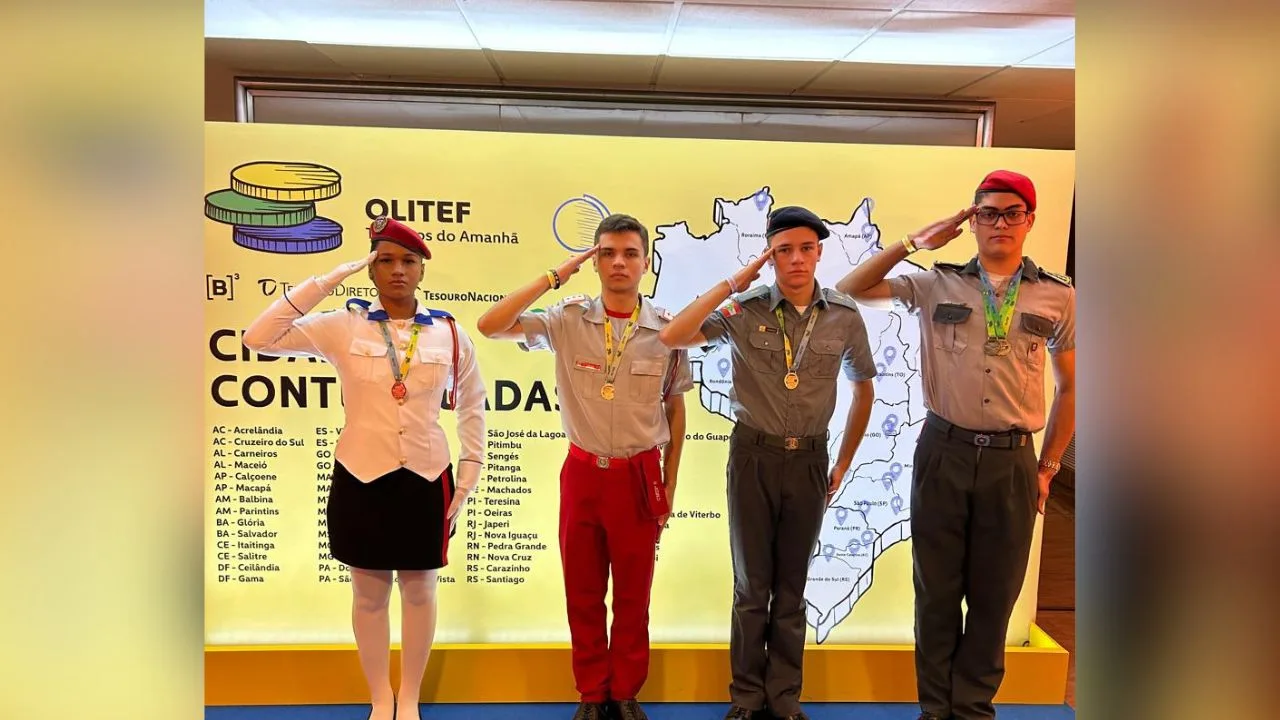 Colégio Militar de Lages conquista 15 medalhas e R$ 100 mil