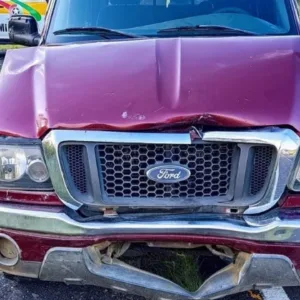 Colisão traseira é registrada na SC-114 em Lages