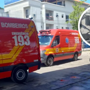 Equipamento de limpeza explode e deixa feridos em Florianópolis - Foto: CBMSC