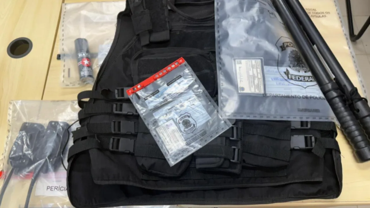 Falsos 'seguranças' são alvo de operação da Polícia Federal em SC