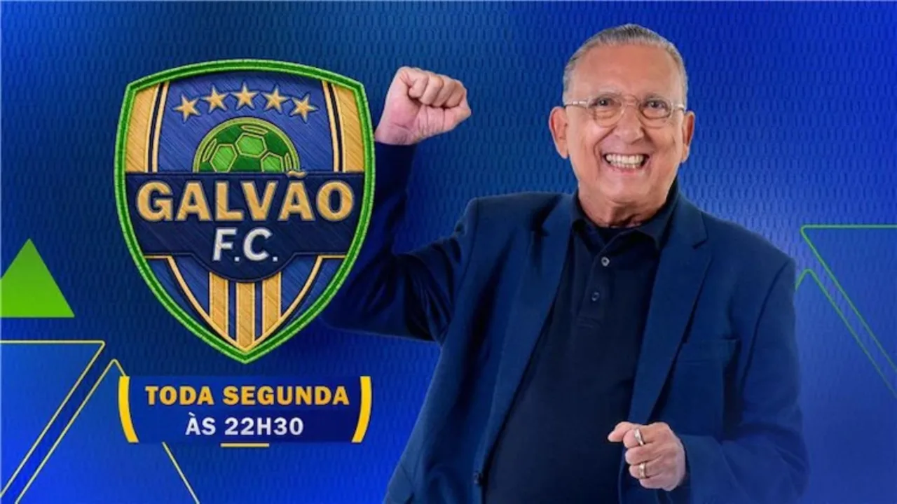 Galvão Bueno estreia novo programa no SBT