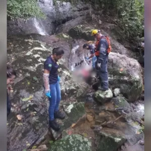 Homem é encontrado morto após sair para tomar banho de cachoeira em SC