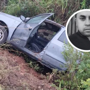 Identificado homem que morreu após carro sair da pista e capotar na SC-477