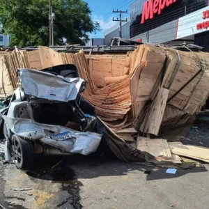 Justiça decreta prisão preventiva de motorista após acidente em Chapecó  | Foto: diculgação/CBMSC 