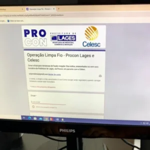 Lages e Celesc criam canal para denúncias da Operação Limpa Fio | Foto: Marcos Heitor de Carvalho