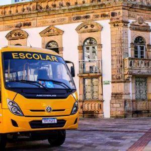 Lages recebe novo ônibus para reforço do transporte escolar | Foto: Fábio Pavan
