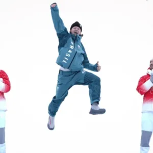 Lucas Pinheiro busca novo ouro nas Olimpíadas de Inverno.| Foto: Rafael Bello/COB/ Divulgação SBT News