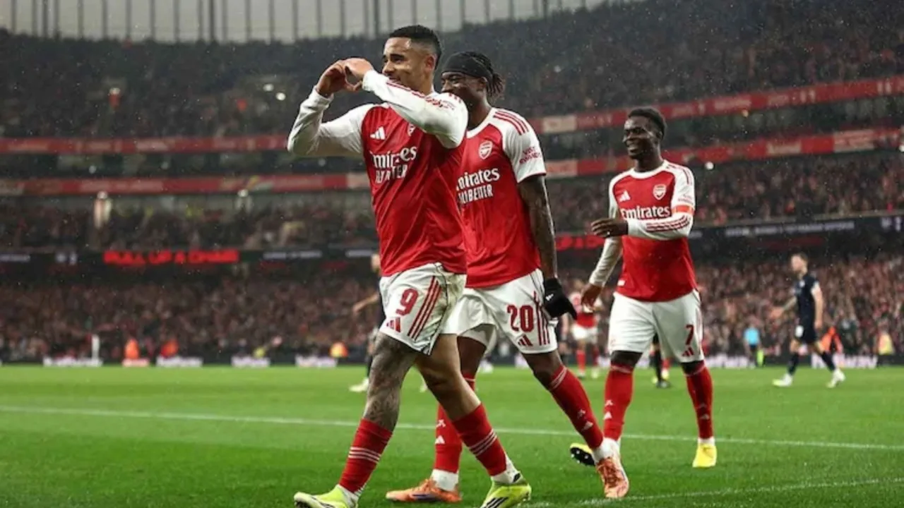 Martinelli e Jesus marcam, Arsenal goleia na FA Cup