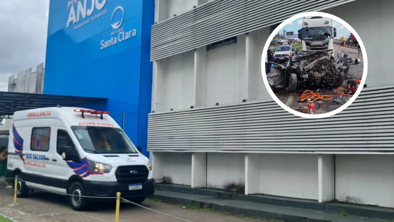 Menino de 10 anos que sobreviveu a acidente na BR-101 recebe alta