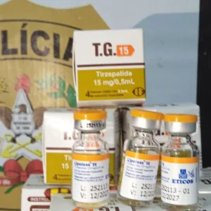 PC prende 32 frascos de canetas para emagrecer em SC