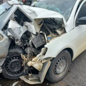 Acidente grave na SC-445 deixa duas em estado grave