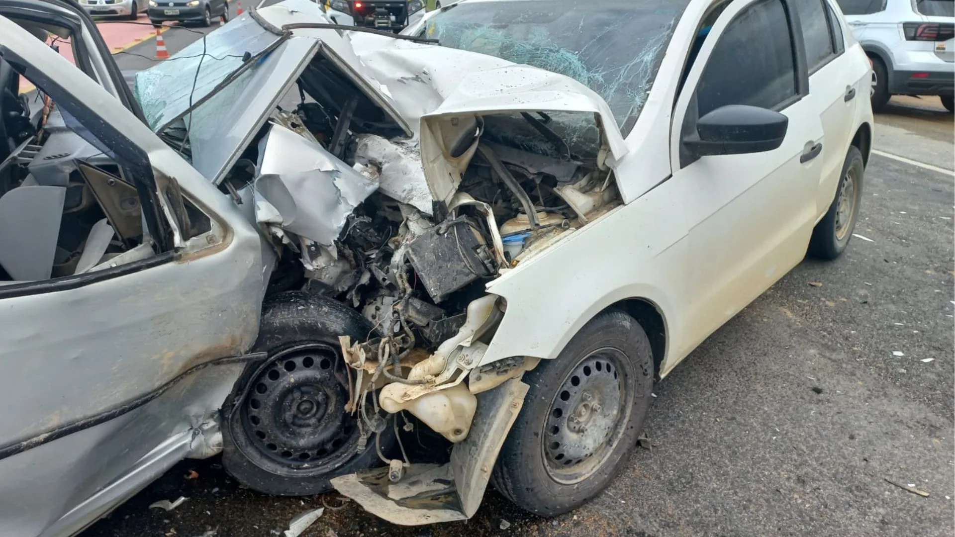 Uma das motoristas estava com a CNH vencida