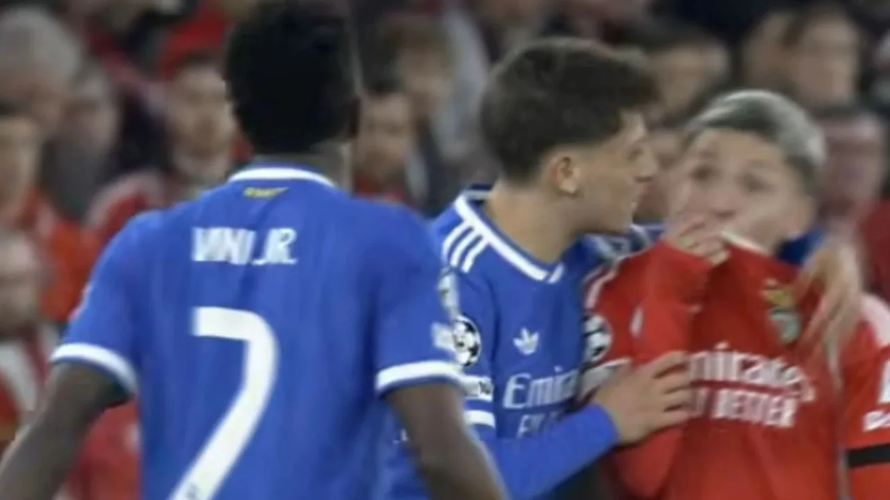 Vini Jr. denuncia injúria racial e jogo entre Benfica x Real Madrid é paralisado