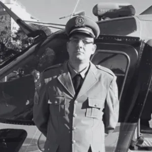 Sargento da PM morre atingido por tronco de árvore em Corupá - Imagem: redes sociais