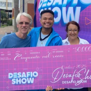 Quem é Rodrigo, campeão do Desafio Show | Foto: divulgação. 