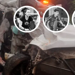 Quem eram as três vítimas do acidente na BR-282 em SC - Foto: CBMSC/Redes Sociais