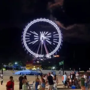 Roda-gigante de BC pede justiça pelo Cão Orelha