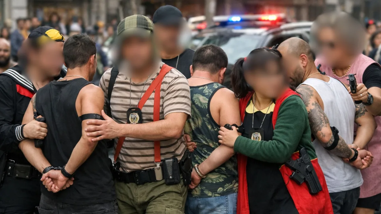 'Turma do Chaves' prende grupo por tráfico no carnaval