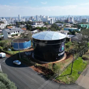 Casan anuncia ação judicial após rompimento em Chapecó e minimiza interrupções de água | Foto: PMC/Divulgação