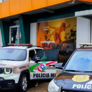 Ação policial frustra furto a banco em Santa Cecília