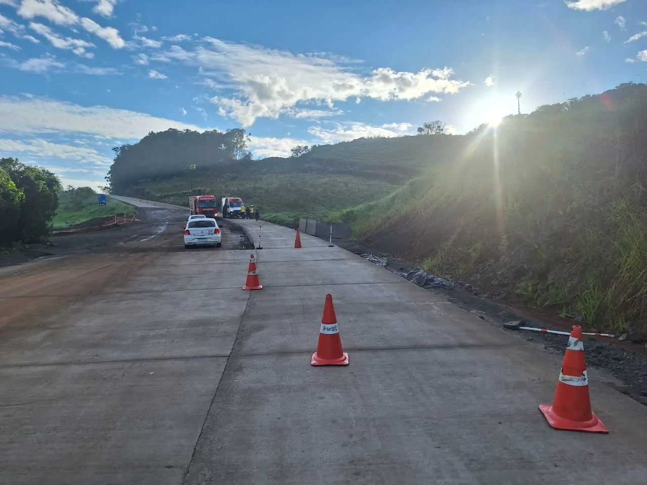 Acidente deixa mulher morta e três feridos na SC-305 (1)