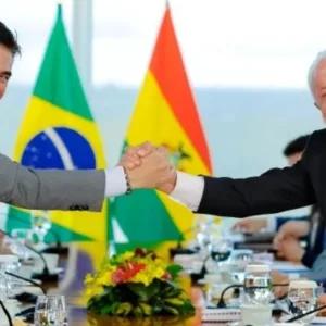 Bolívia é fonte segura de gás para o Brasil, diz Lula.| Foto: Ricardo Stuckert / PR / Reprodução