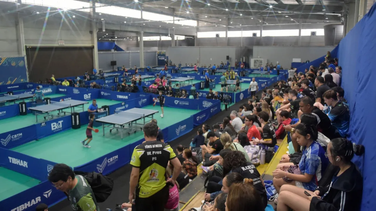 Chapecó recebe Sul-Americano de tênis de mesa