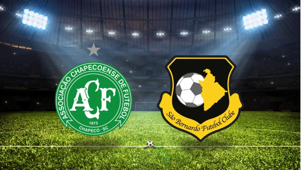 Chapecoense x São Bernardo onde assistir e escalações