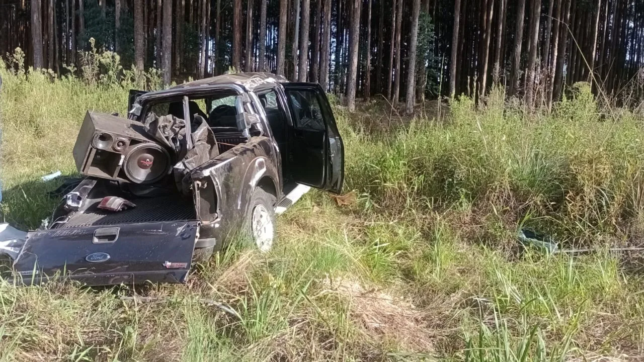 Acidente ocorreu na manhã desta quinta-feira (12) em Anita Garibaldi