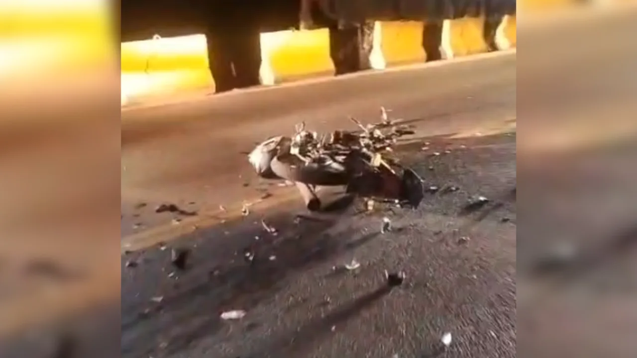 Colisão entre moto e carro deixa mulher morta na BR-280