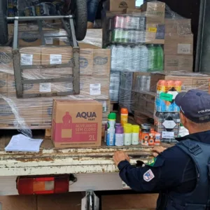 Empresa é flagrada pela 3ª vez com carga perigosa na BR-163 | Foto: Divulgação