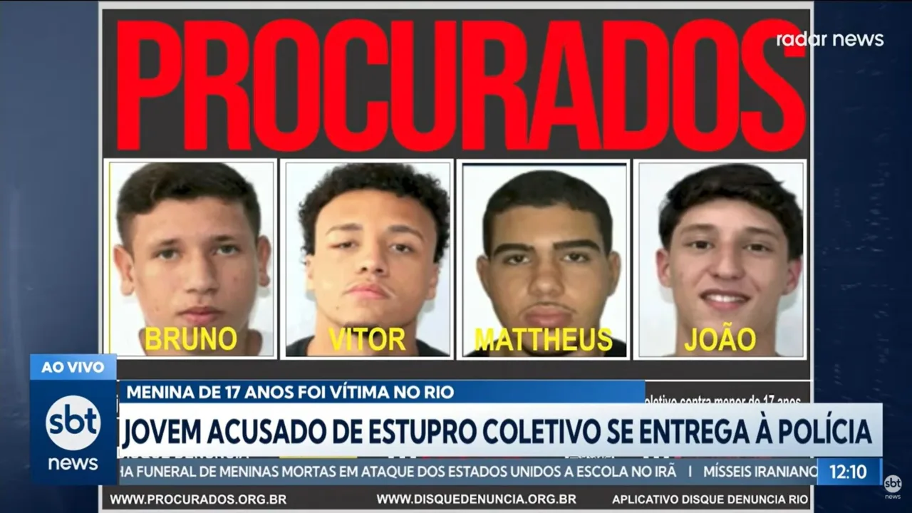 Estupro em Copacabana quem já foi preso e quem está foragido